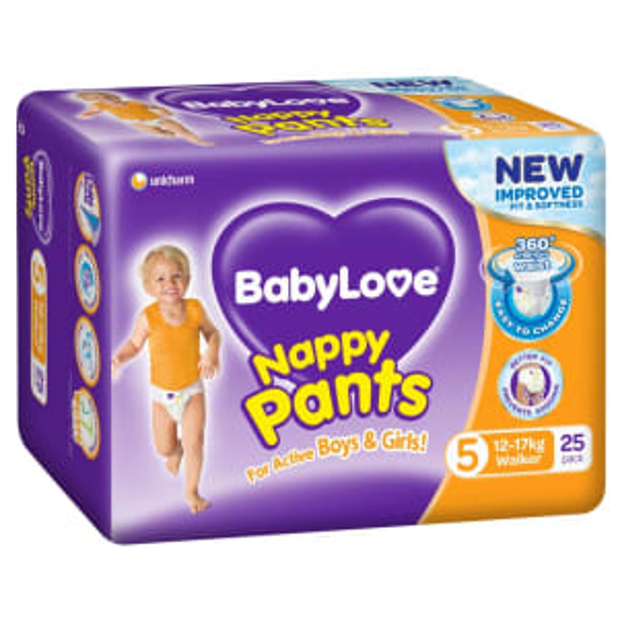 BabyLove Nappy Pants Walker 25 Pack